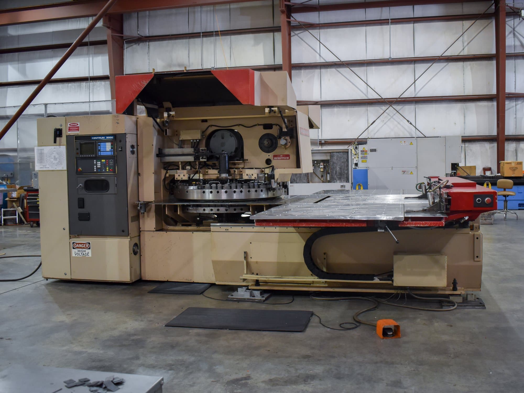 A Murata Wiedemann C-3000/Q  gép elölnézete