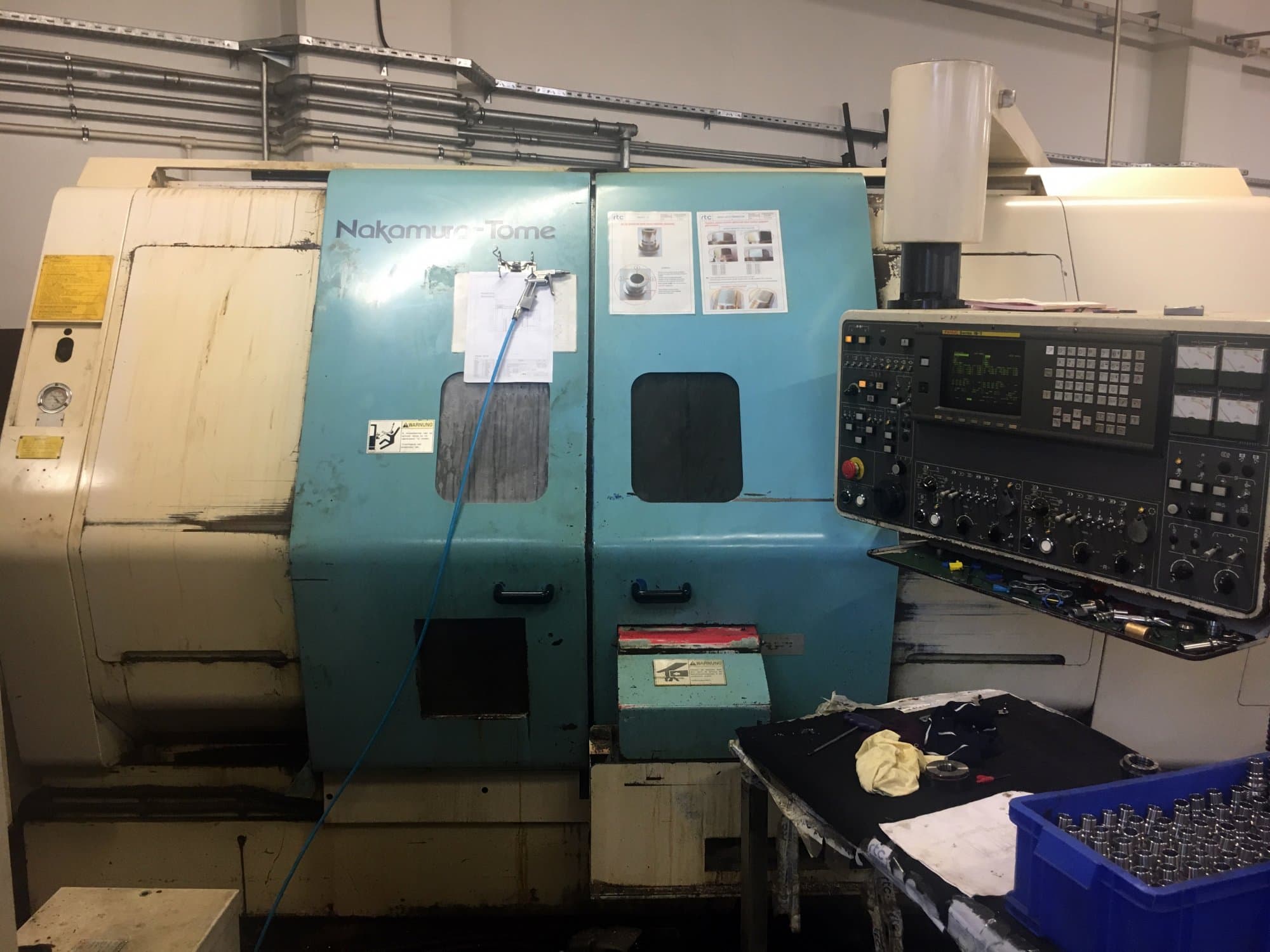 A NAKAMURA-TOME TW-20 MMY  gép elölnézete
