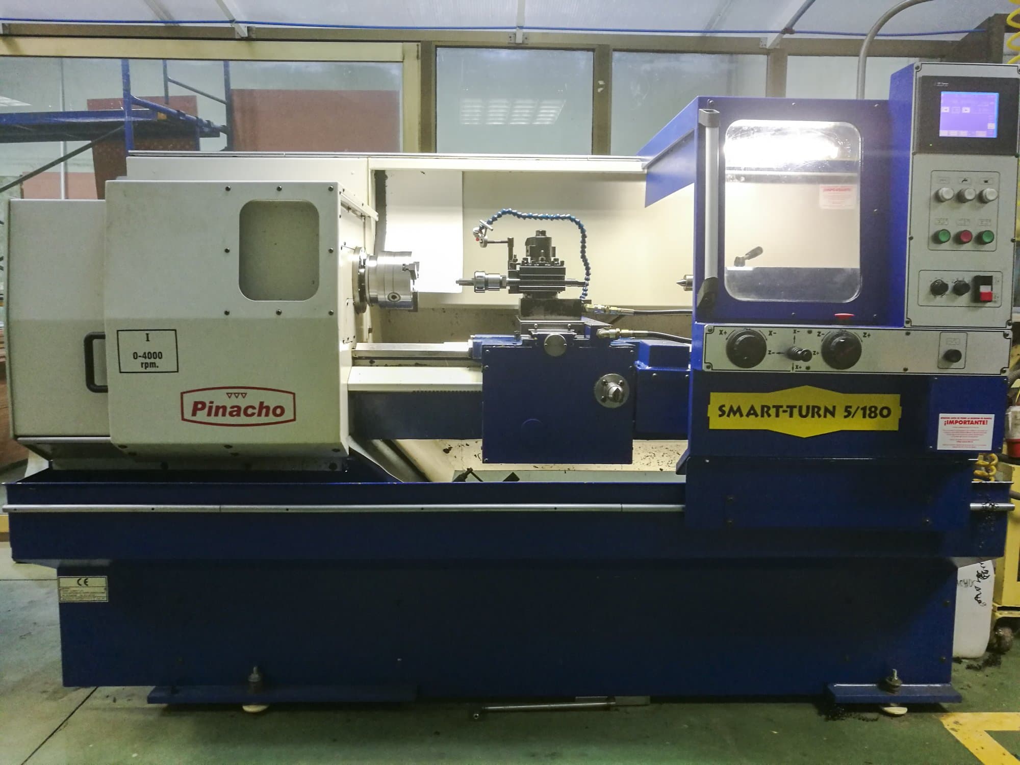 A Pinacho Smart-Turn 5/180  gép elölnézete