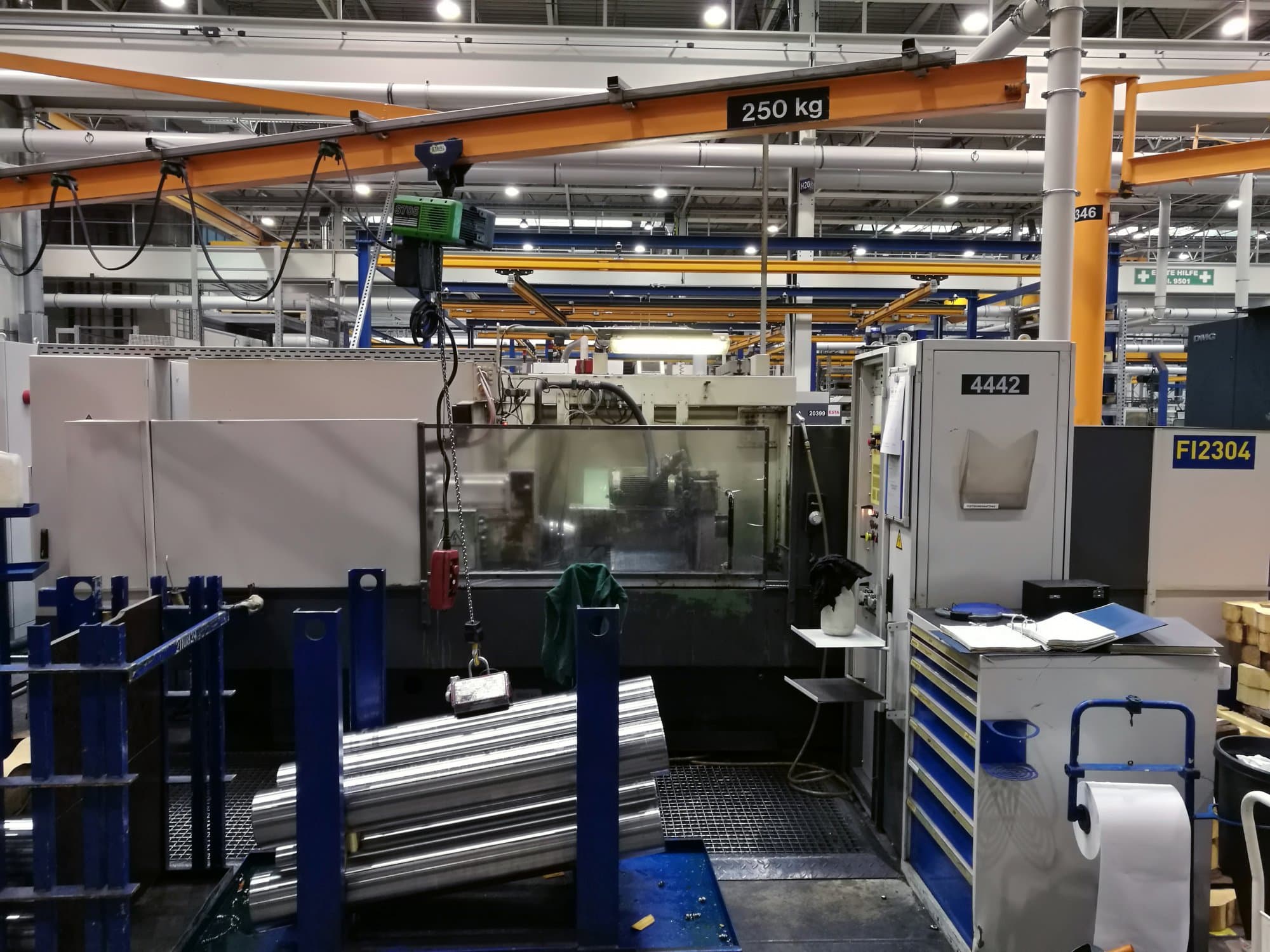 A Fortuna FMU43D450/1600N45  gép elölnézete