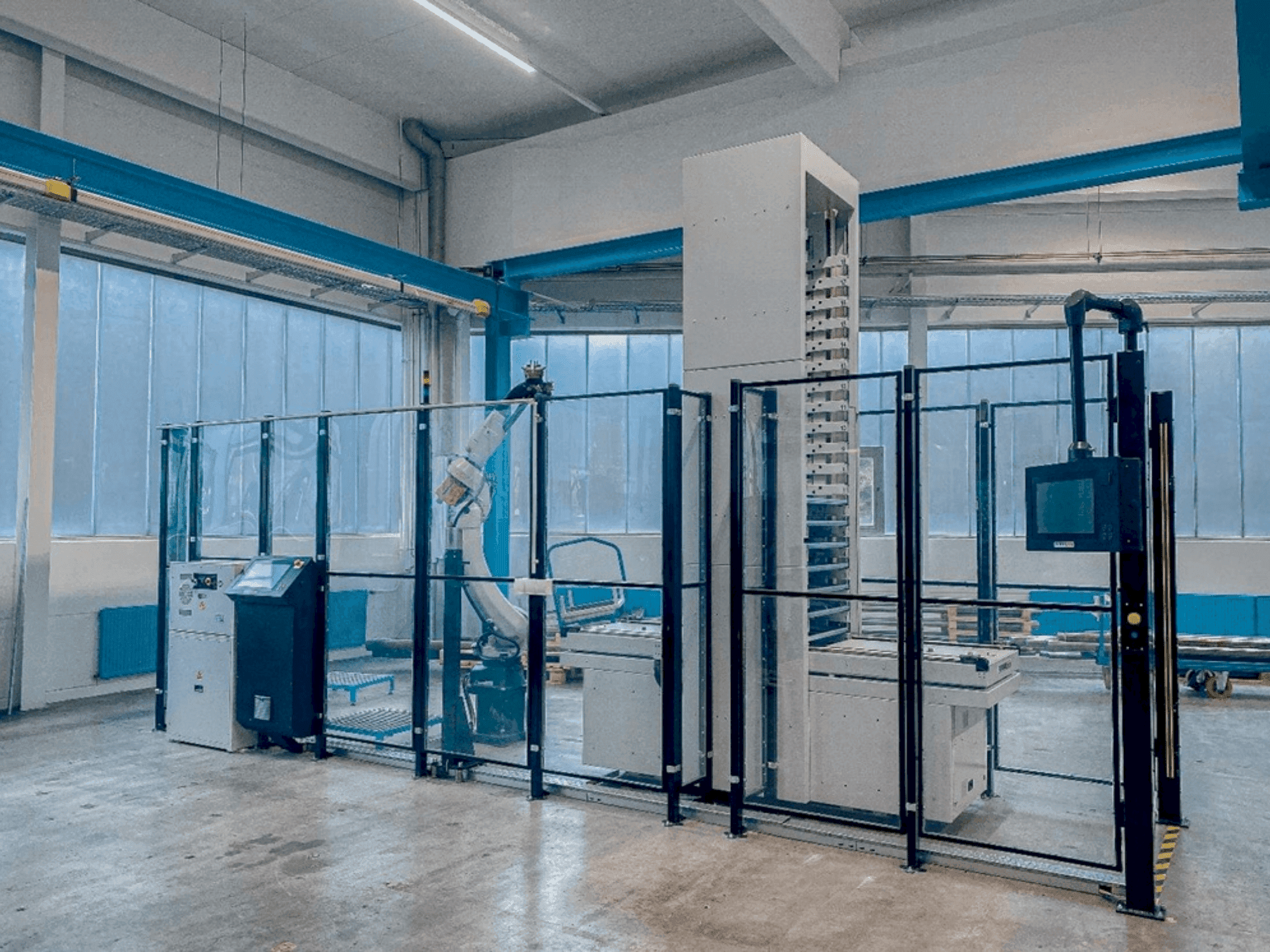 A FANUC ARC Mate 120iD/35, M-20iD/35 gép elölnézete