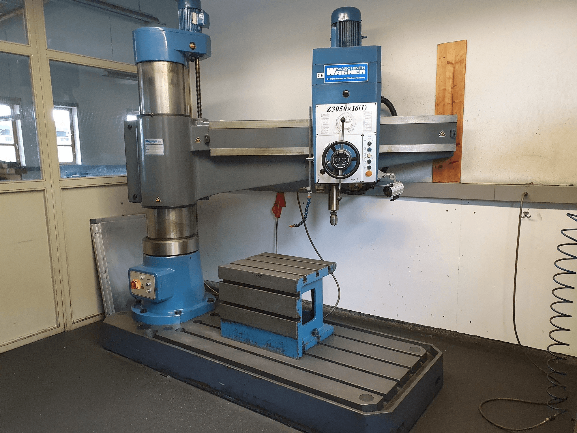 A WAGNER PRC50 gép elölnézete