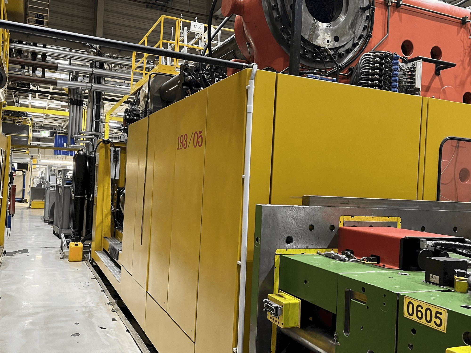 A Husky SGM 3150t gép elölnézete