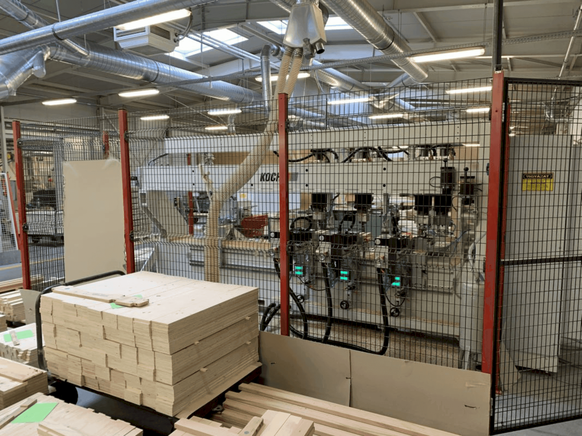 A KOCH BL 2500 NC select line gép elölnézete