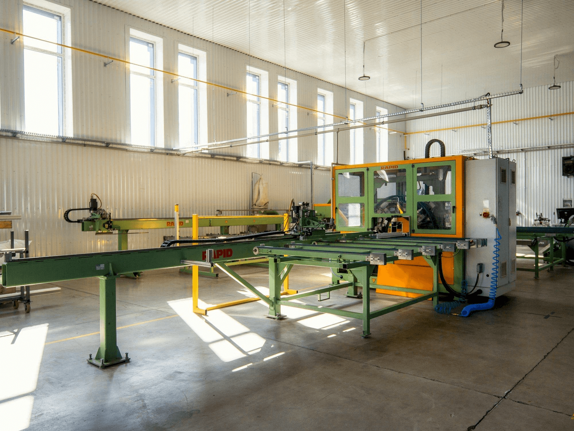 A RAPID MFC EVOLUTION II gép elölnézete