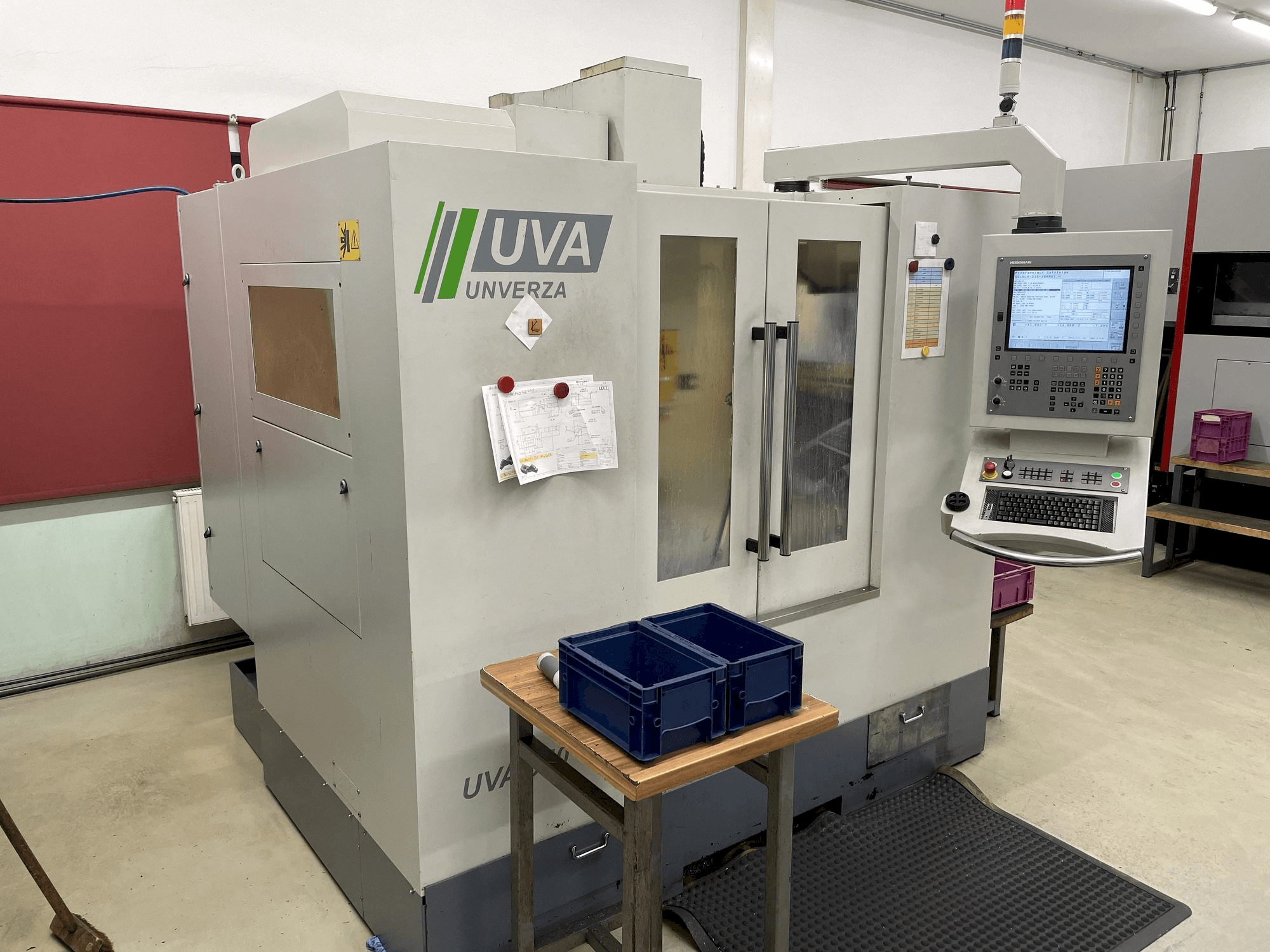 A HOMMEL UNVERZAGT UVA 550 Plus gép elölnézete