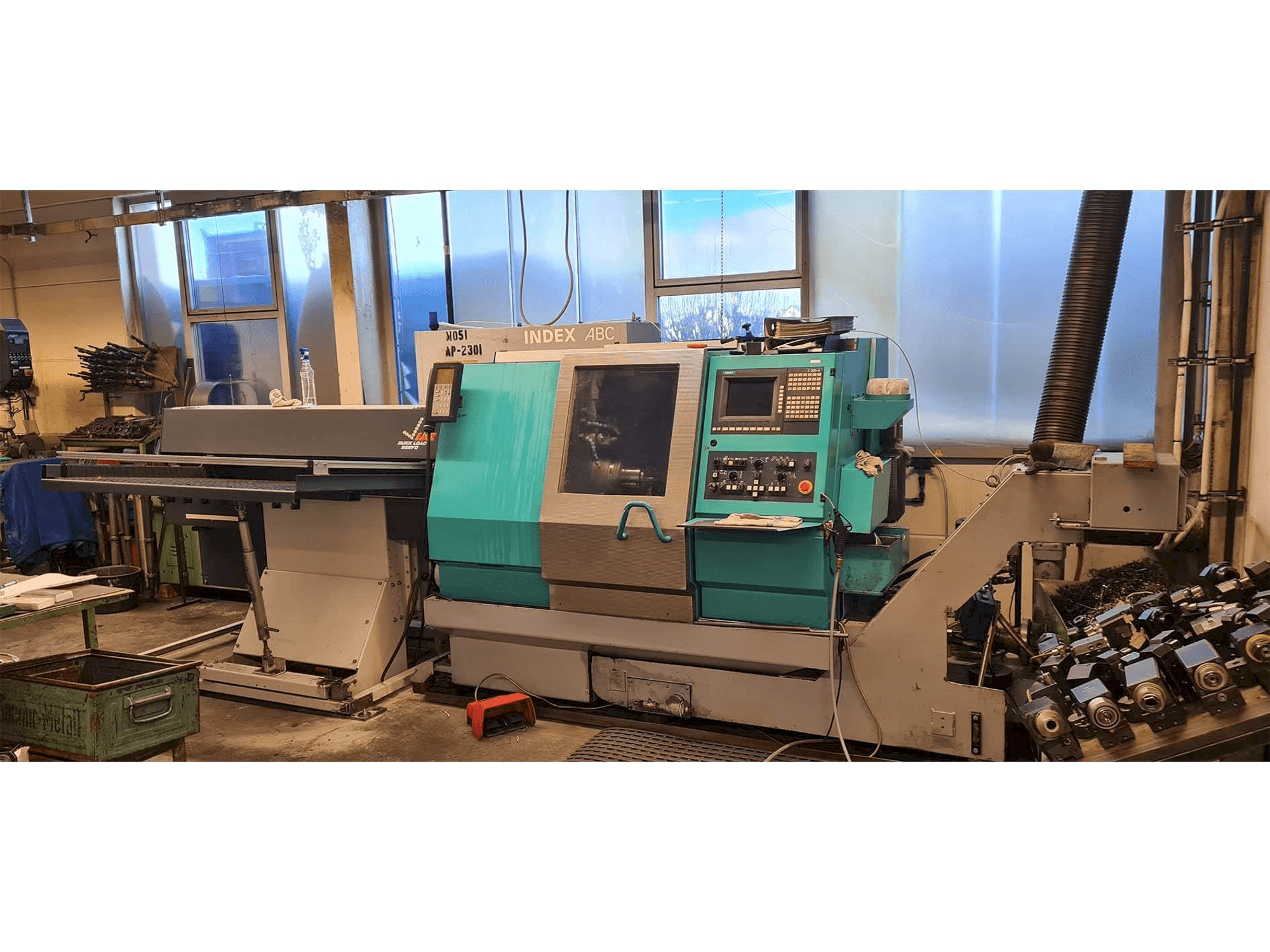 A Index ABC gép elölnézete