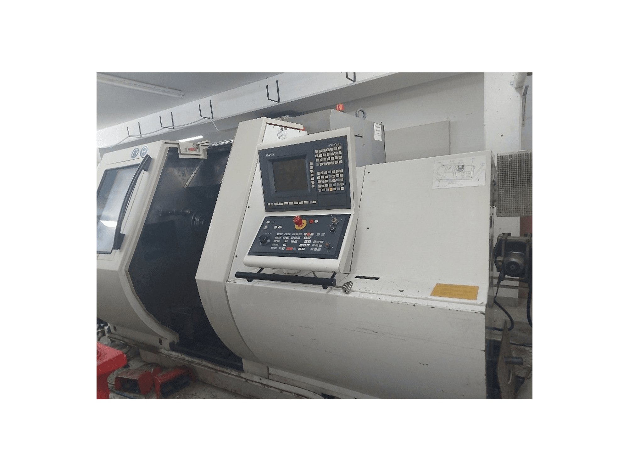 A Gildemeister MF Twin 65 gép elölnézete