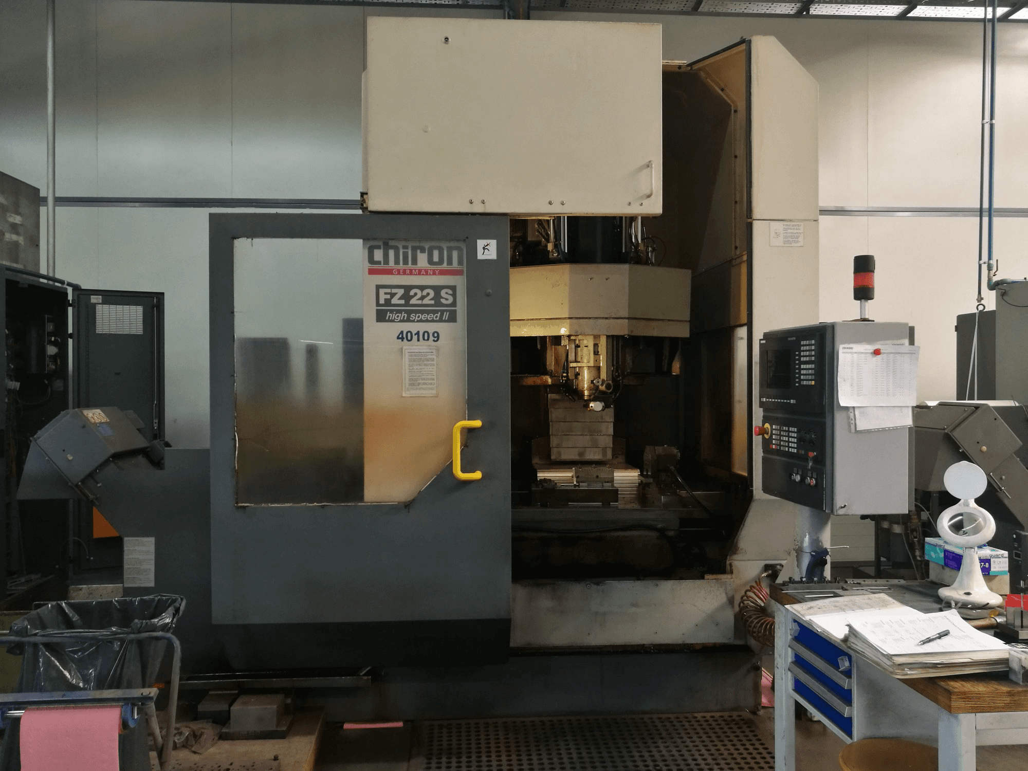 A Chiron FZ 22 S gép elölnézete