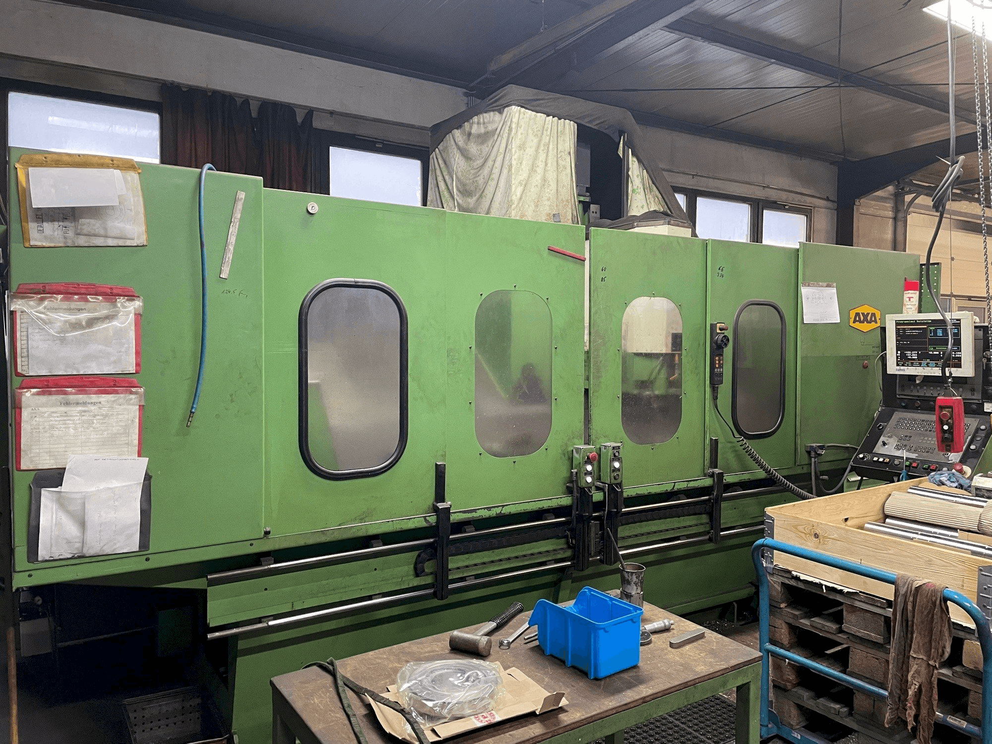 A AXA VSC 2 gép elölnézete