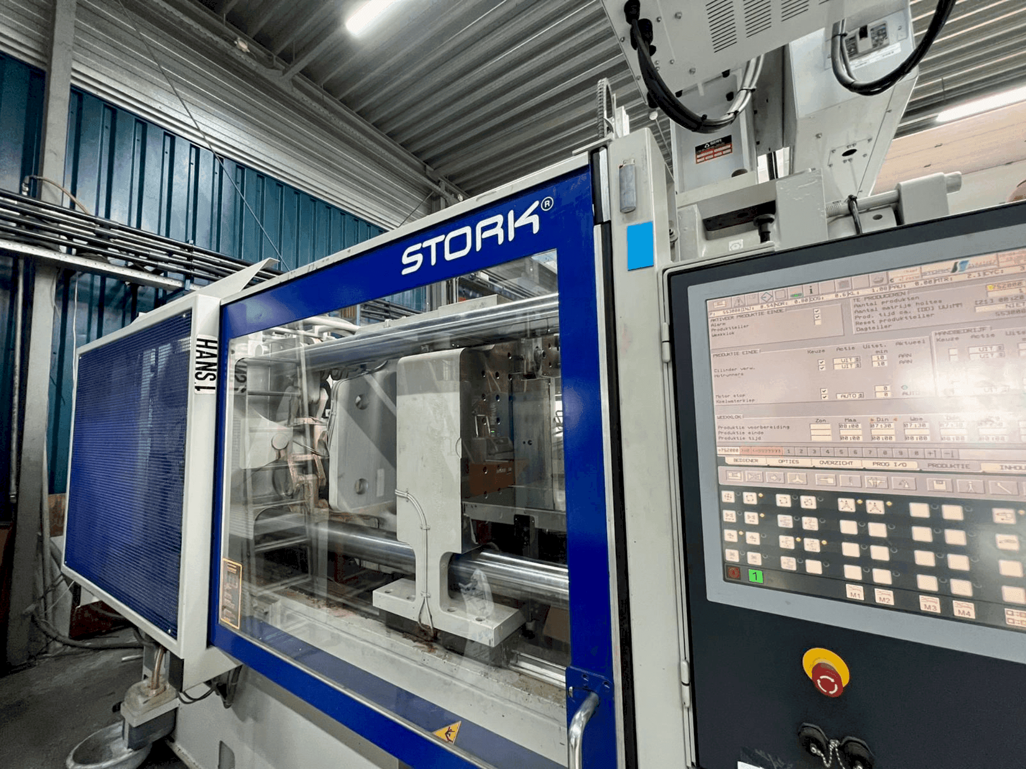 A STORK S+ 1500-1450 (2010) gép elölnézete