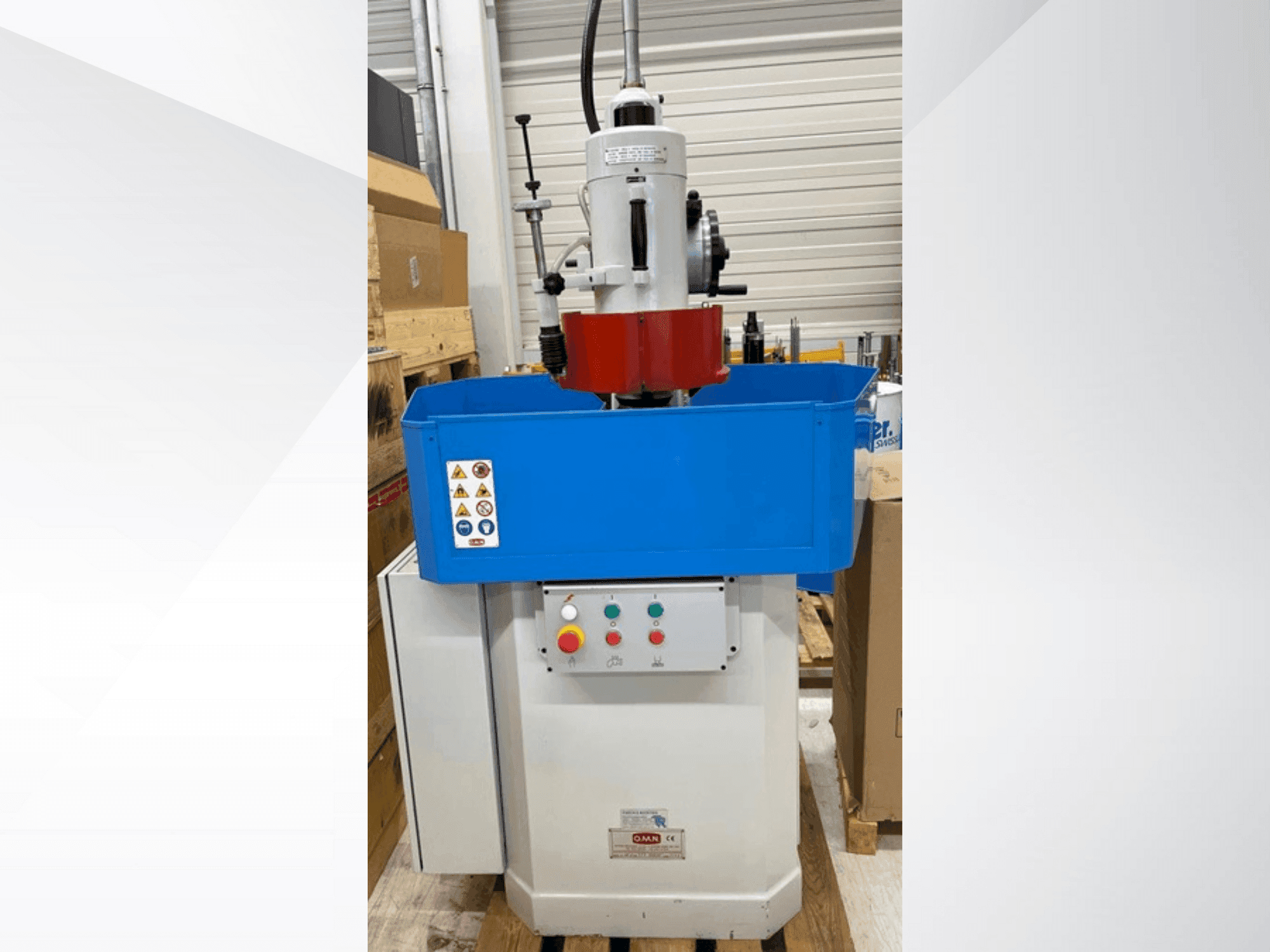 A O.M.N. SPR 600x300 gép elölnézete