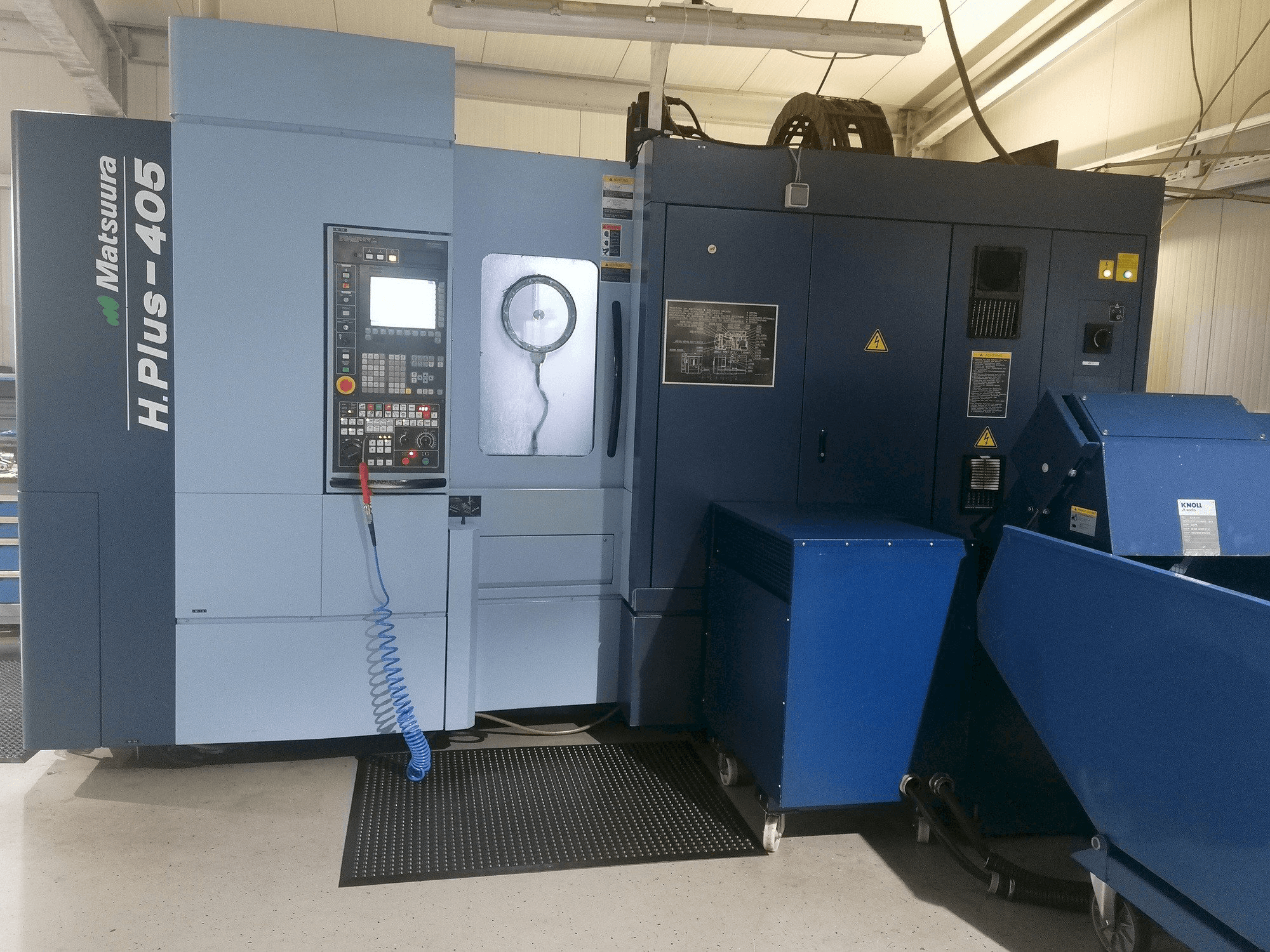 A Matsuura H-PLUS-405 gép elölnézete