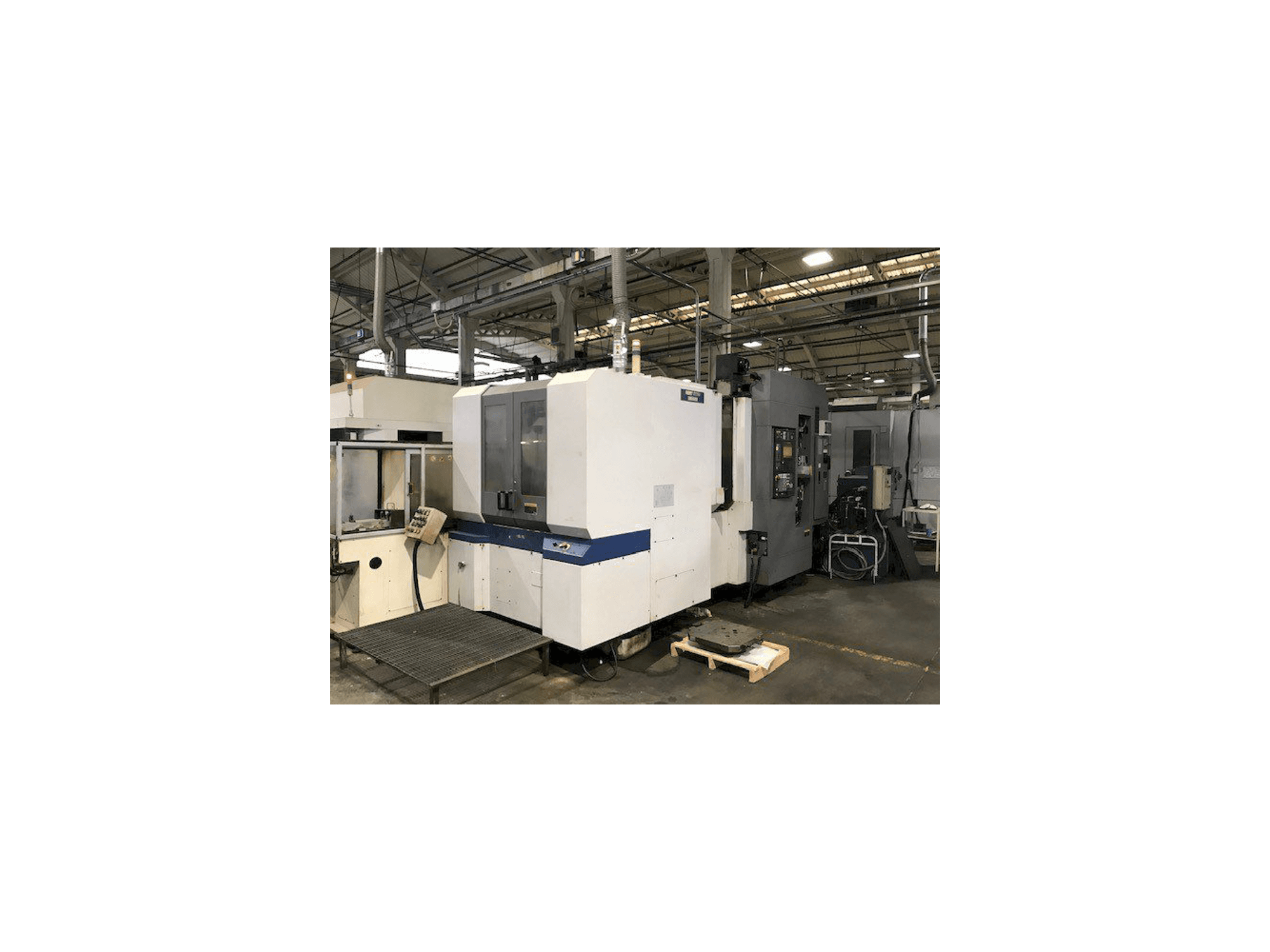 A MORI SEIKI SH 5000 gép elölnézete