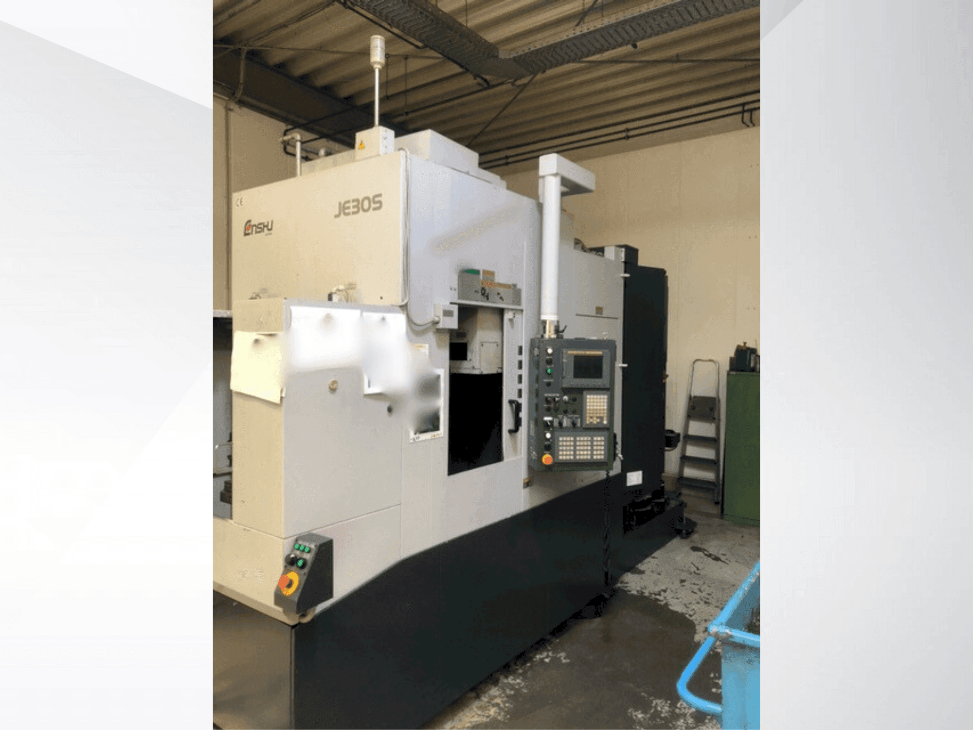 A Enshu Je30S gép elölnézete