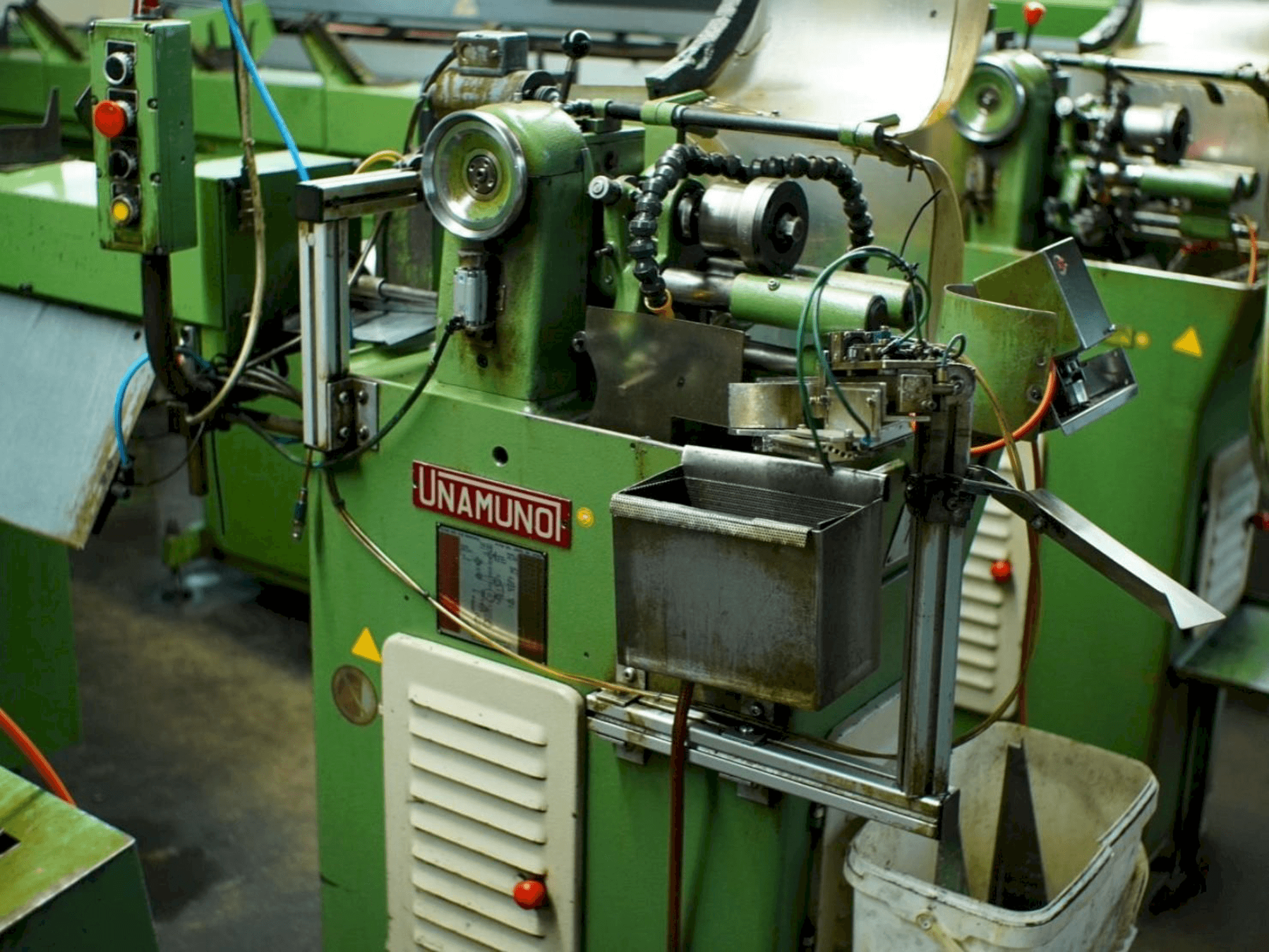 A UNAMUNO TA-16-B gép elölnézete