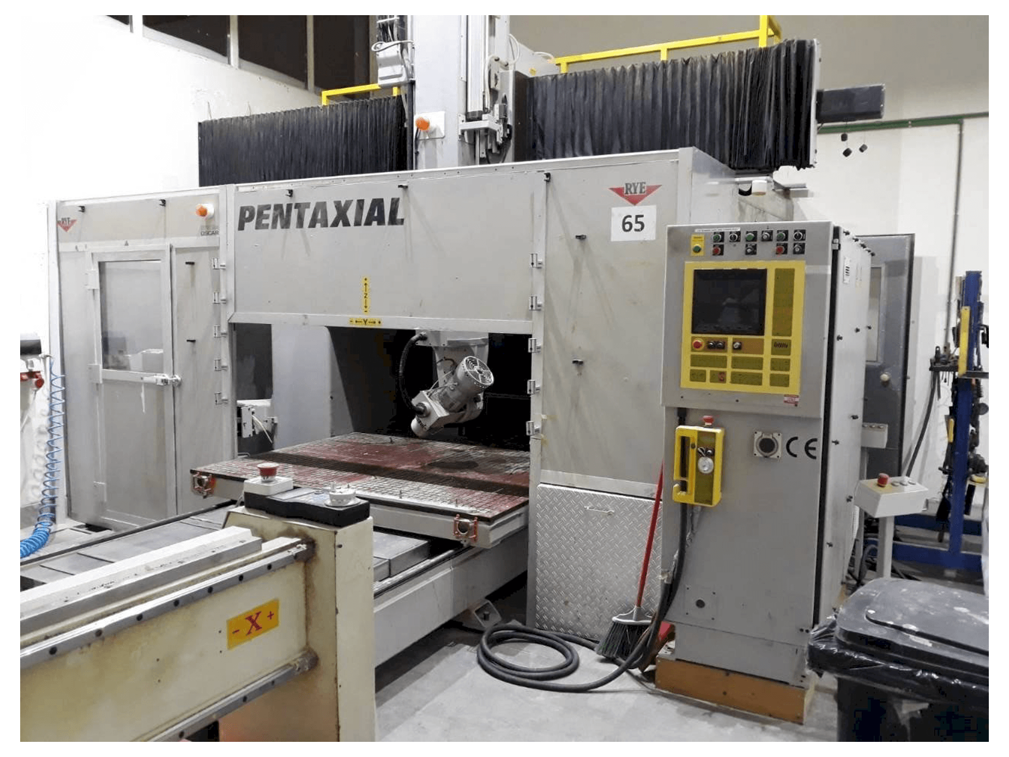 A Rye Pentaxial 1710TP gép elölnézete