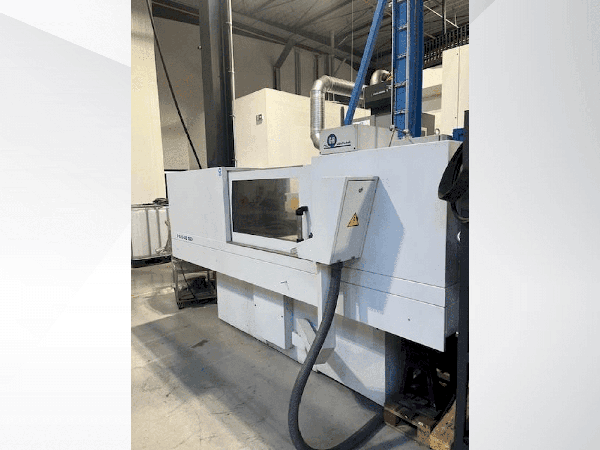 A GEIBEL & HOTZ FS 640 SD gép elölnézete