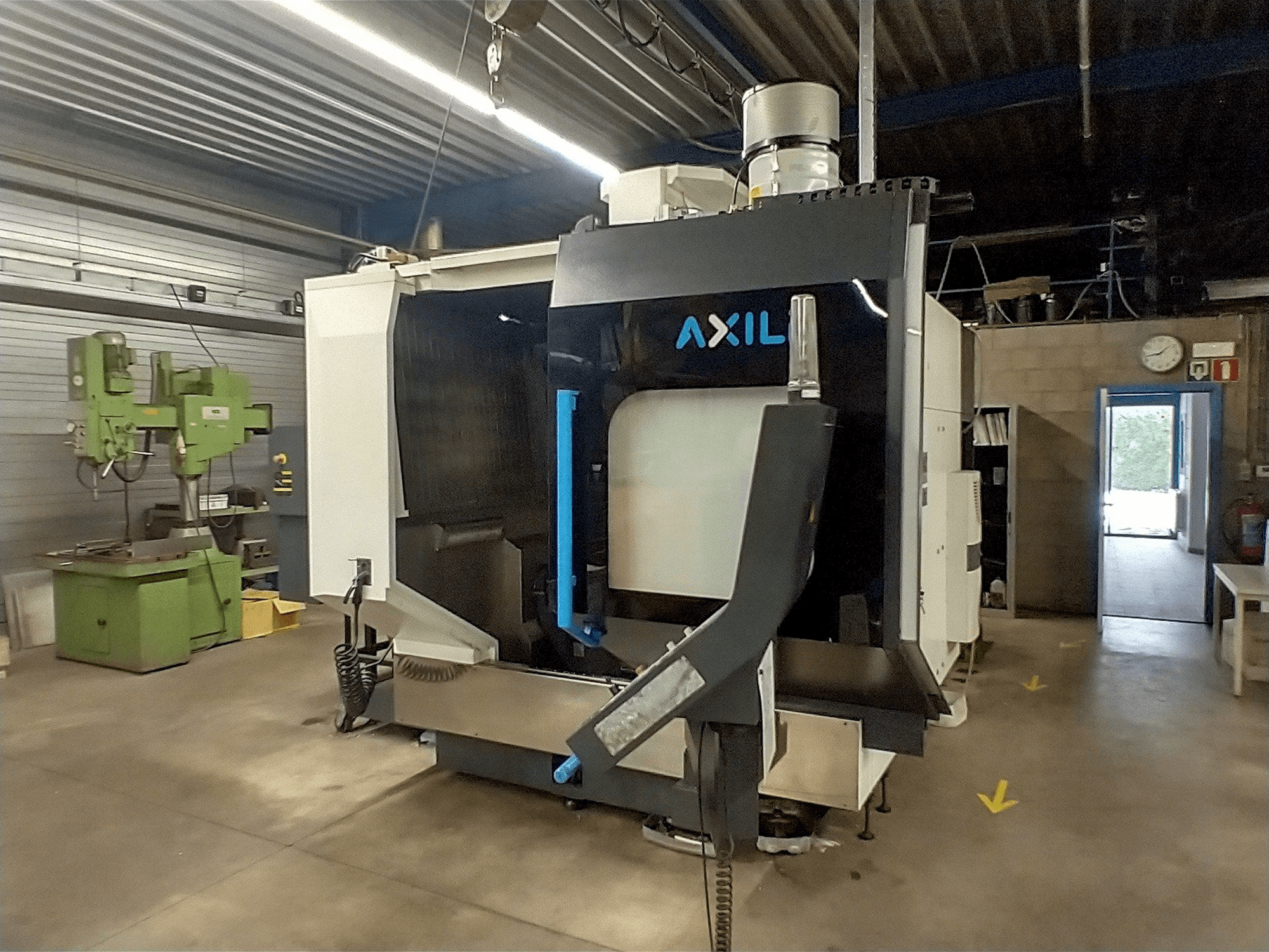 A AXILE G6 Compact gép elölnézete