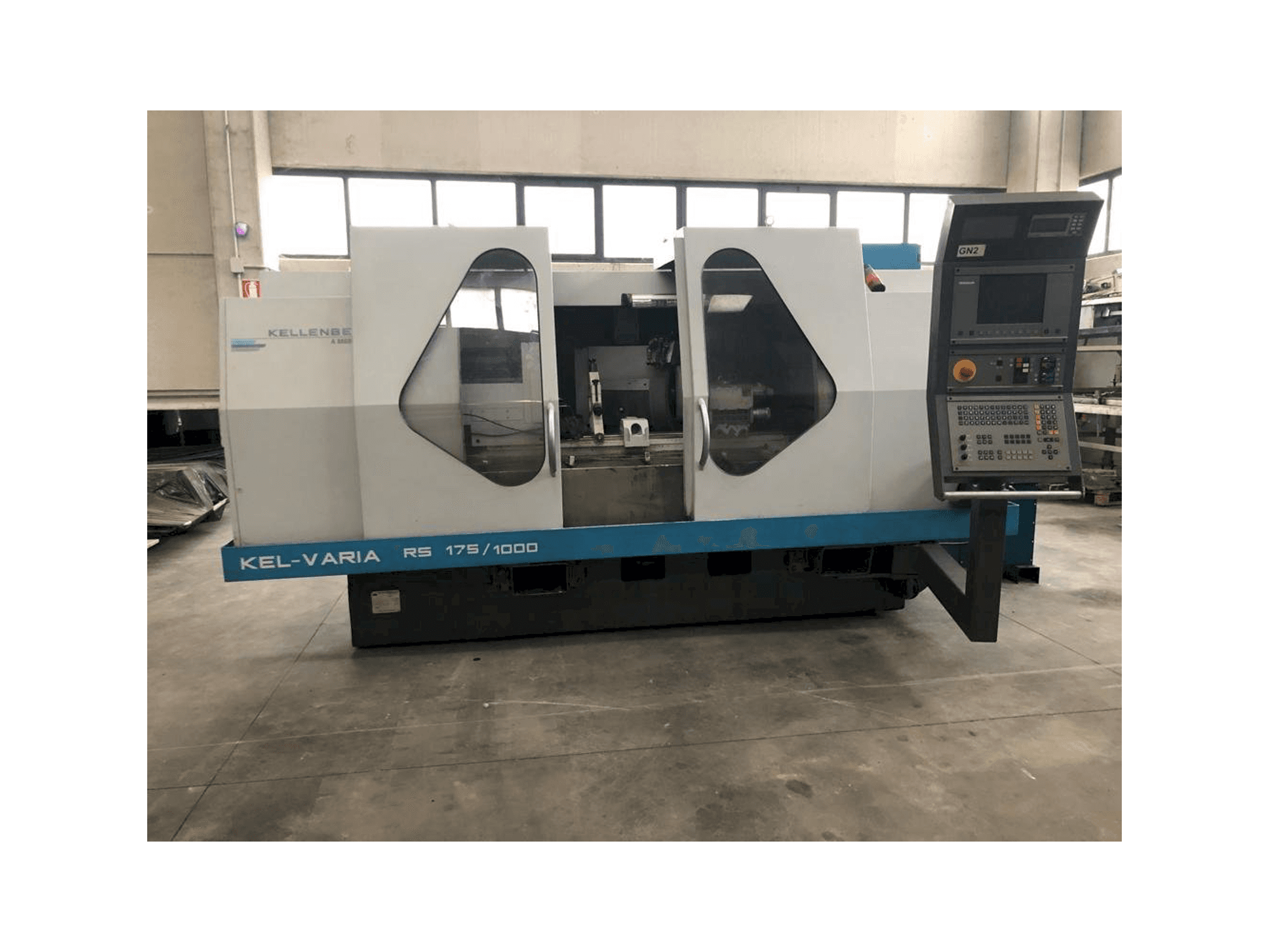 A KELLENBERGER KEL VARIA RS 175/1000 gép elölnézete