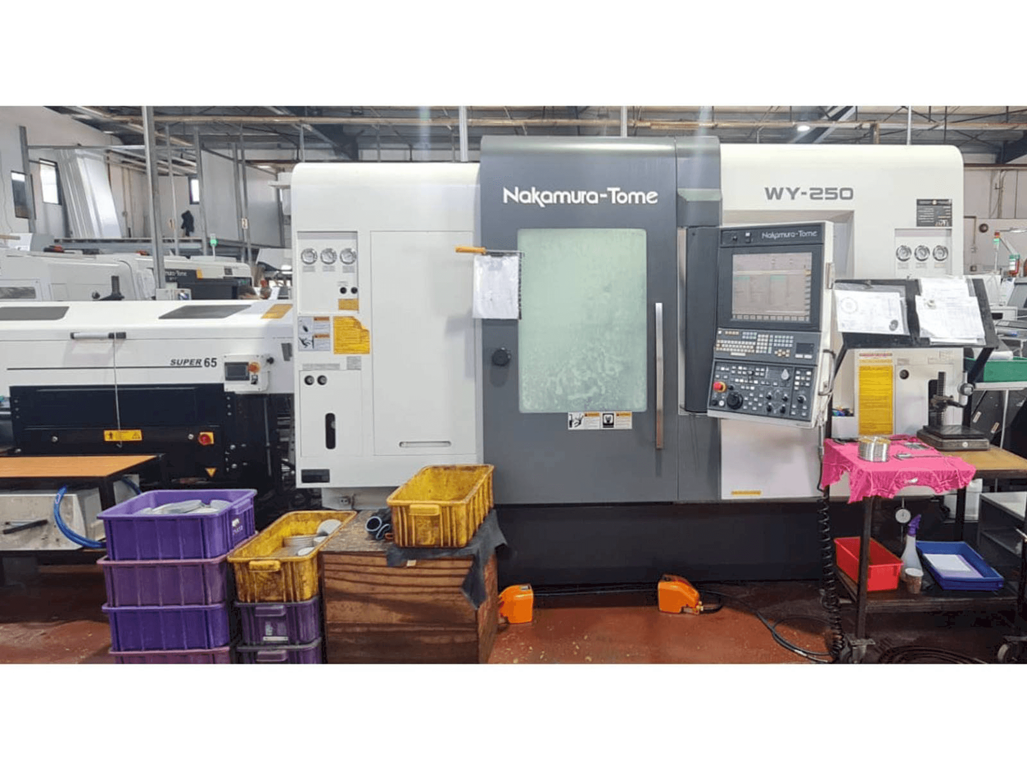 A NAKAMURA-TOME WY 250 gép elölnézete