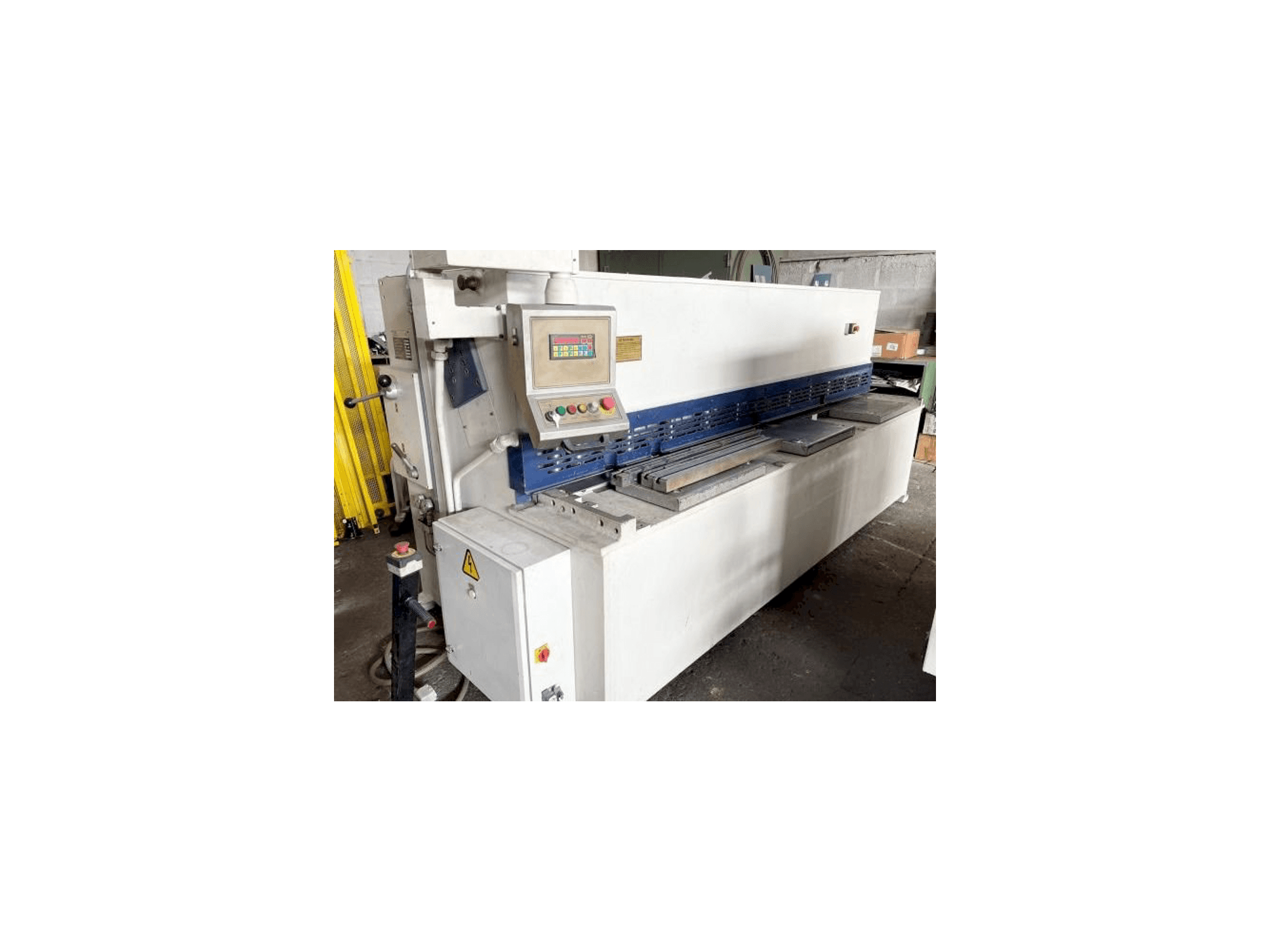 A ALPA COF 3050mm x 4/6mm gép elölnézete