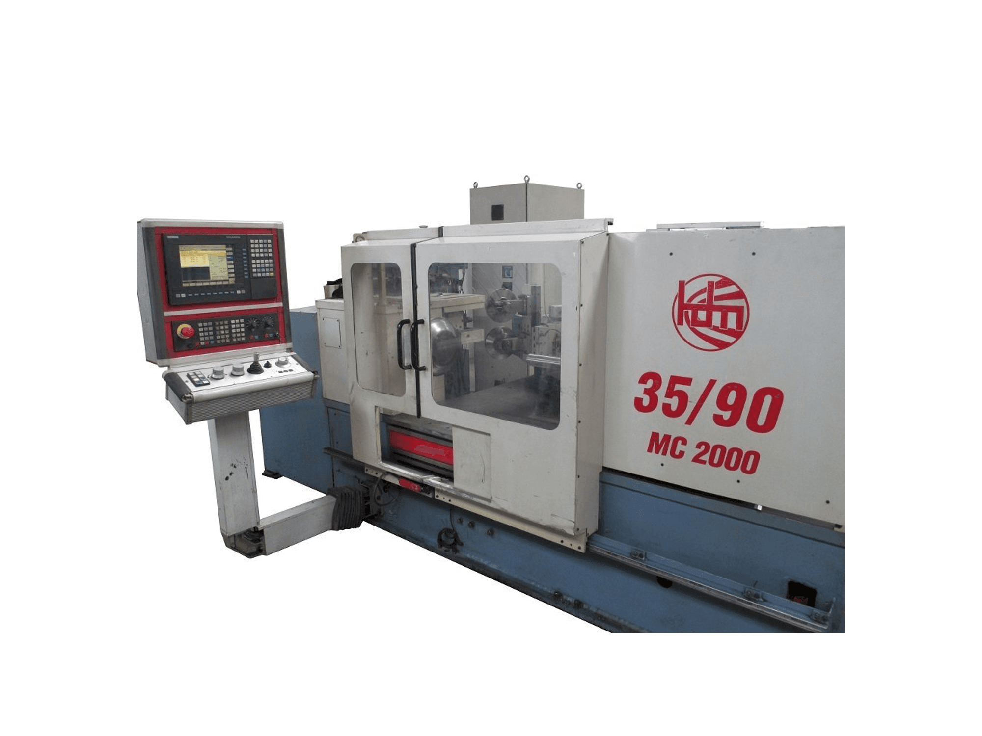 A HDM 35/90 MC 2000 gép elölnézete