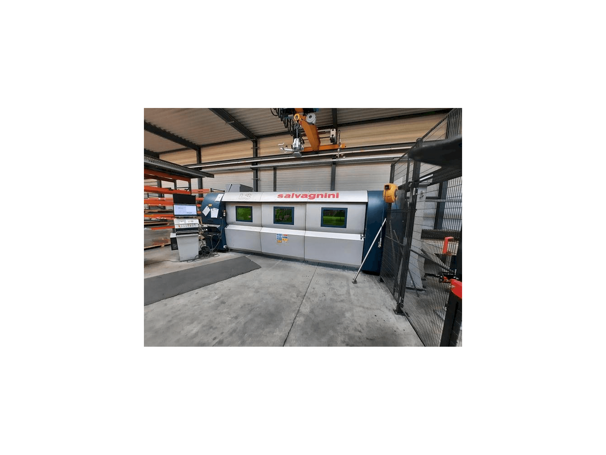 A Salvagnini L3 - 4020 gép elölnézete