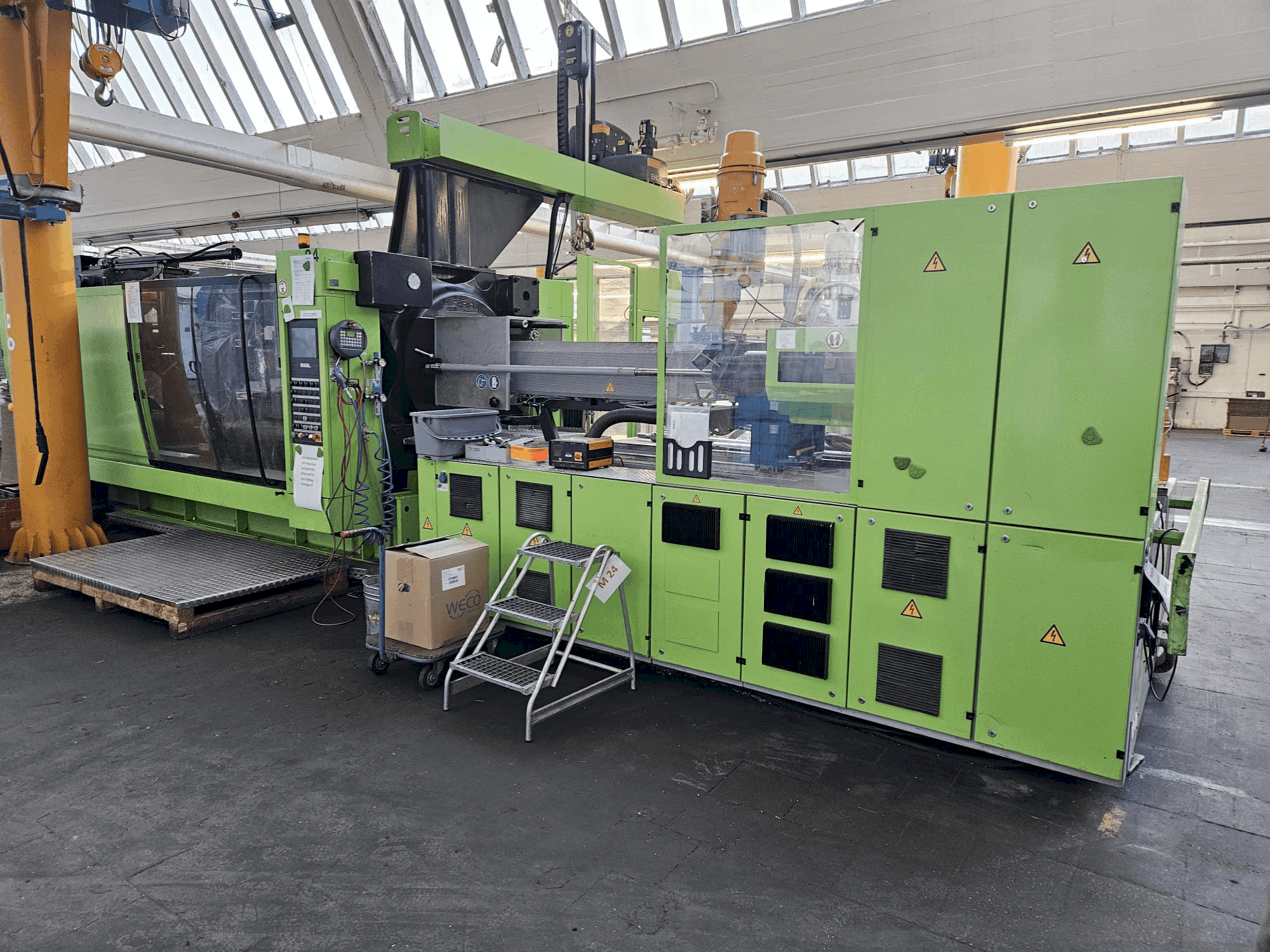 A Engel CL 4550/750 gép elölnézete