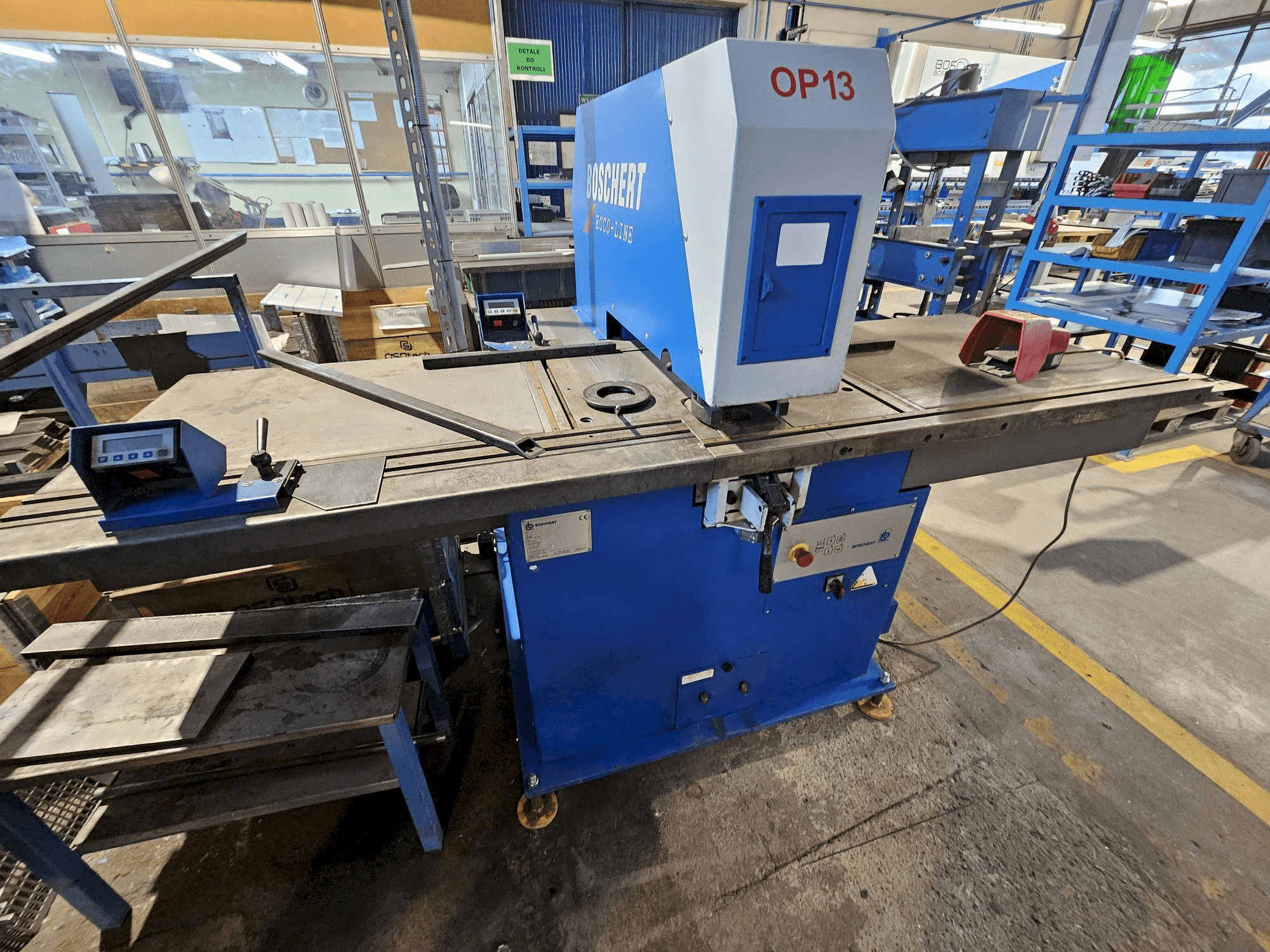 A BOSCHERT EL 500 Digital gép elölnézete