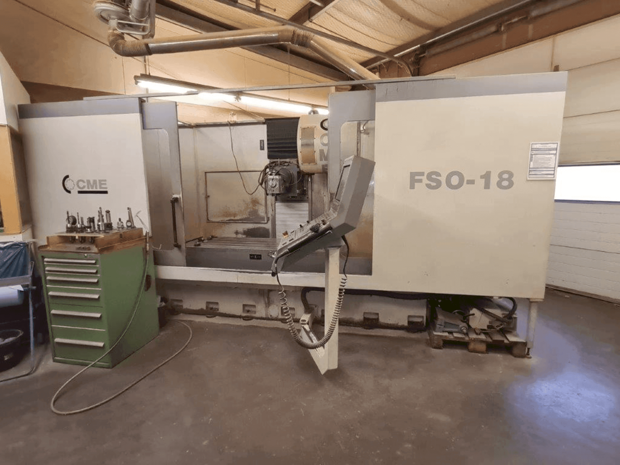 A CME FSO-18 gép elölnézete