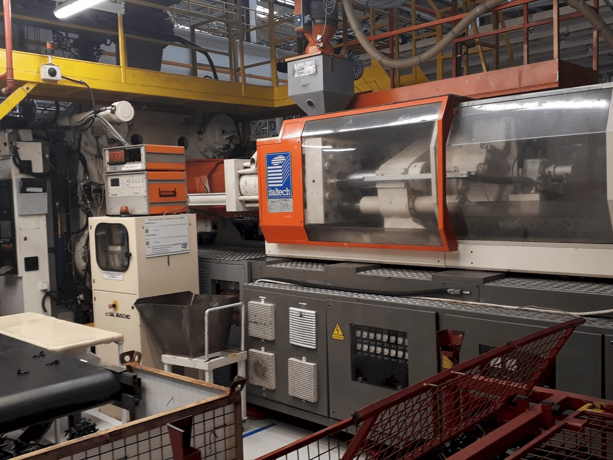 A ITALTECH MSK2 gép elölnézete