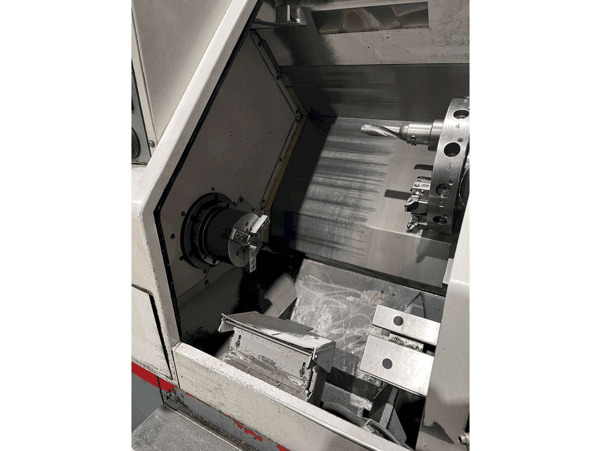 A Cincinnati Hawk TC150 gép munkatere