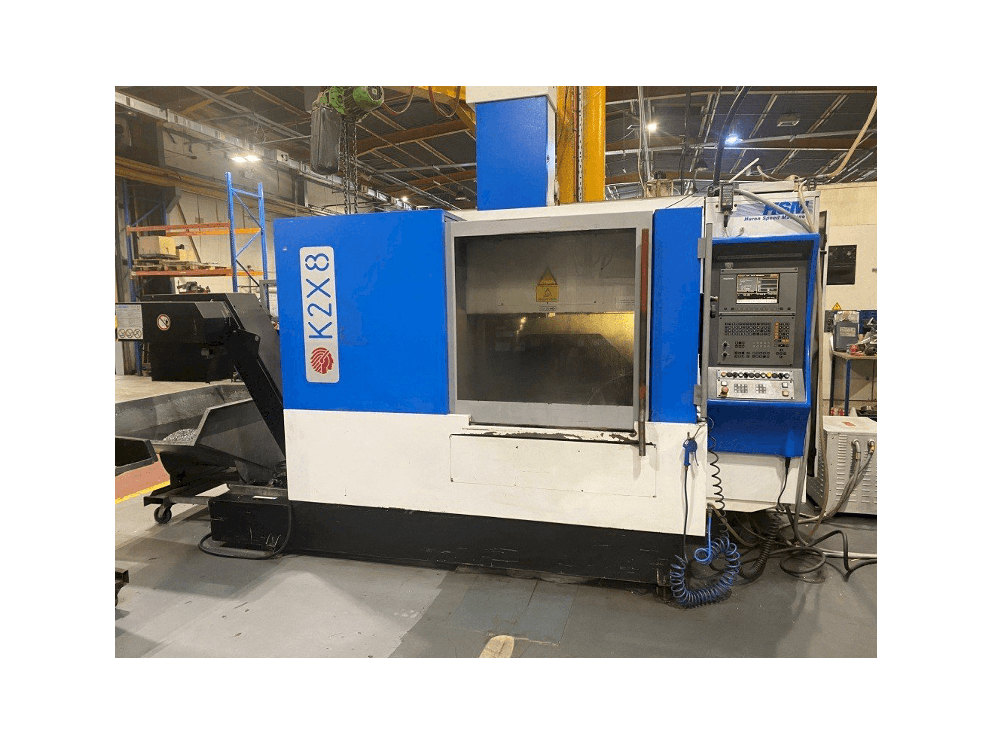 A Huron K2X8 gép elölnézete