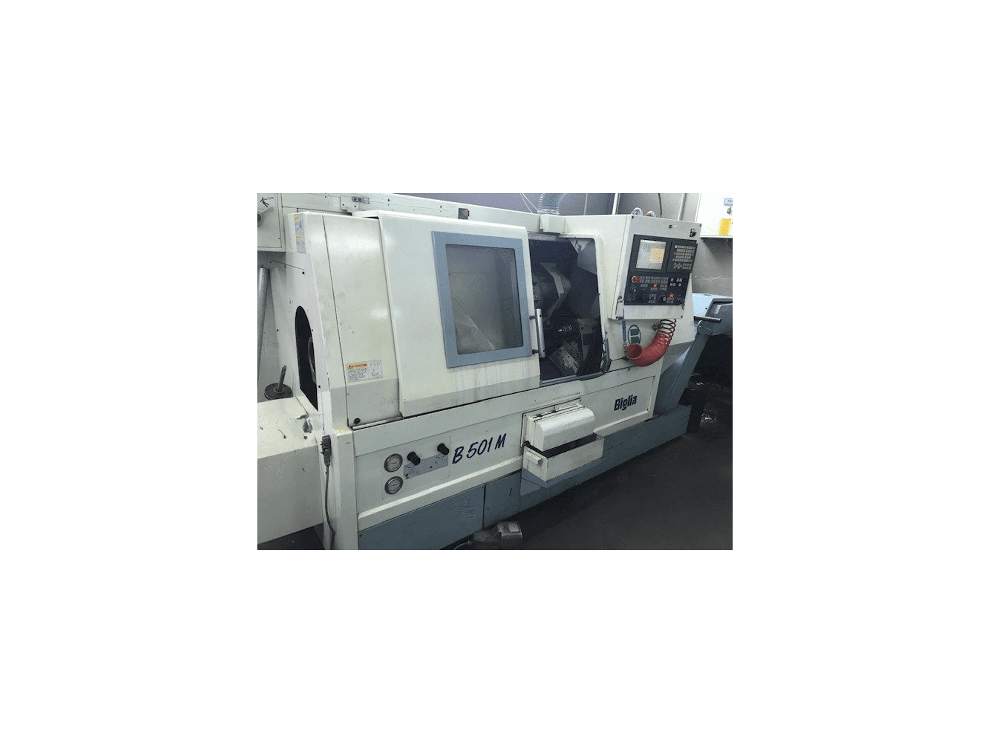 A Biglia B501 gép elölnézete