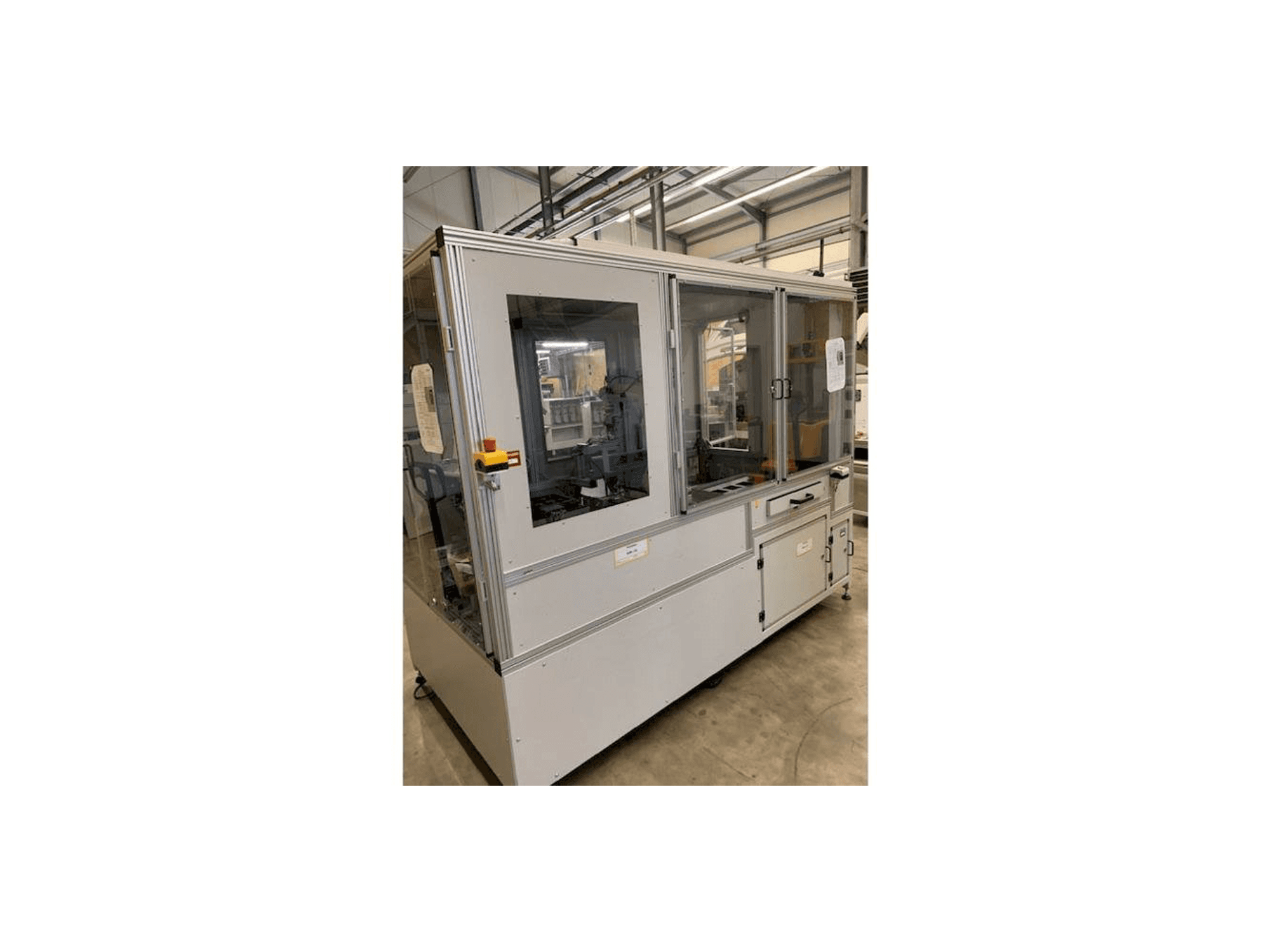 A SEHO Robot cell sorting station gép oldalnézete