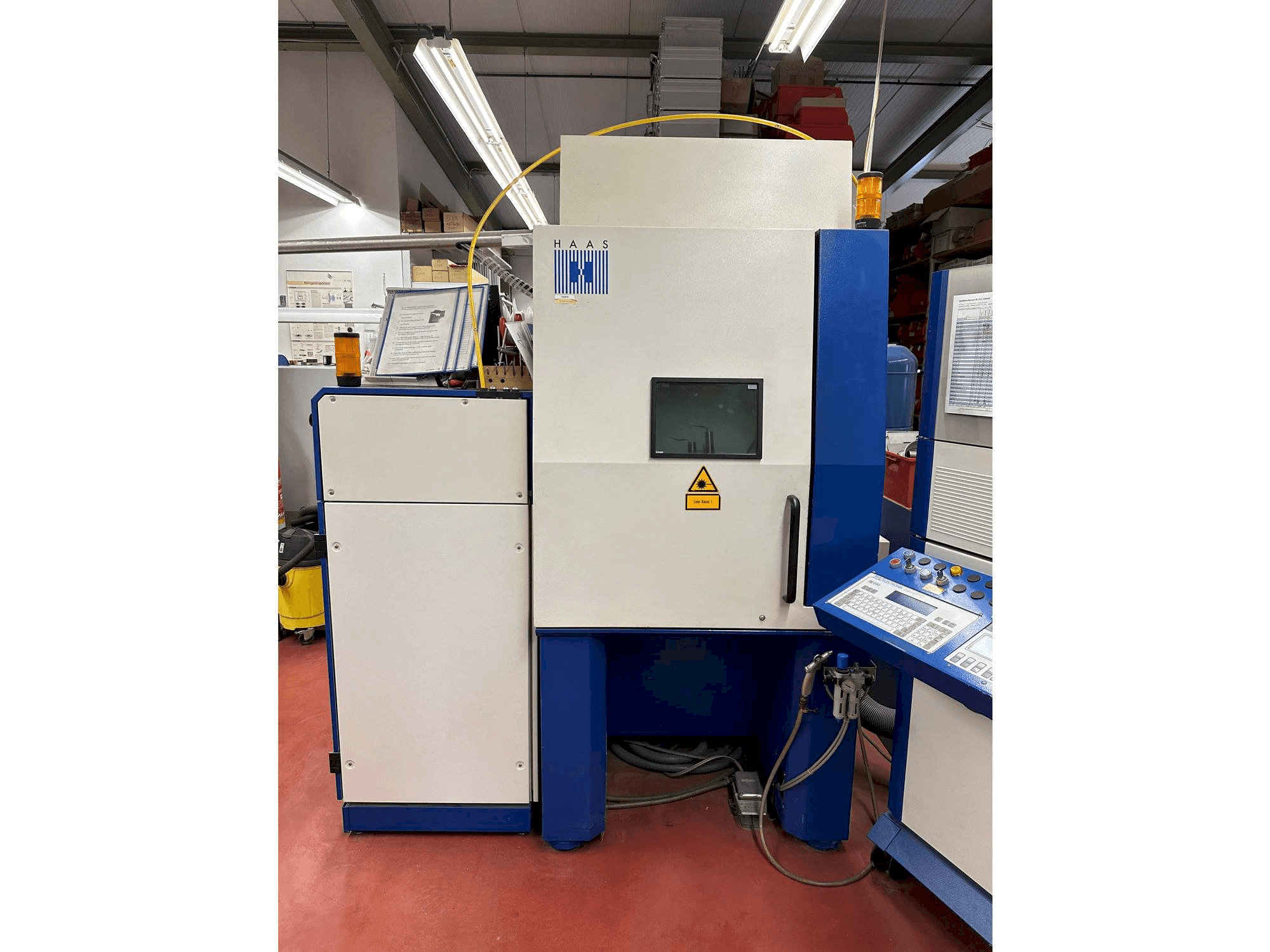 A Trumpf HL124P gép elölnézete