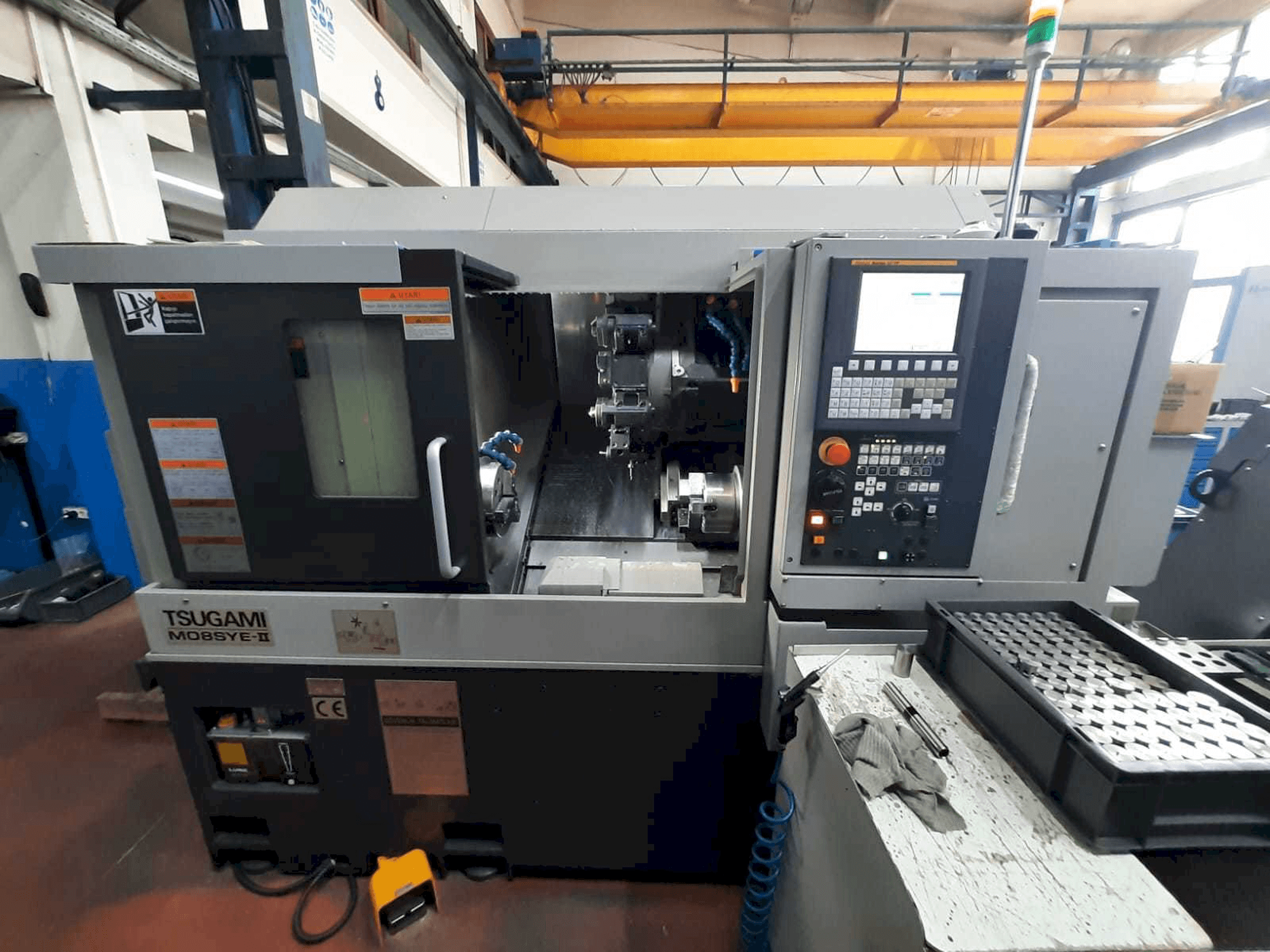 A TSUGAMI MO8SYE-II gép elölnézete