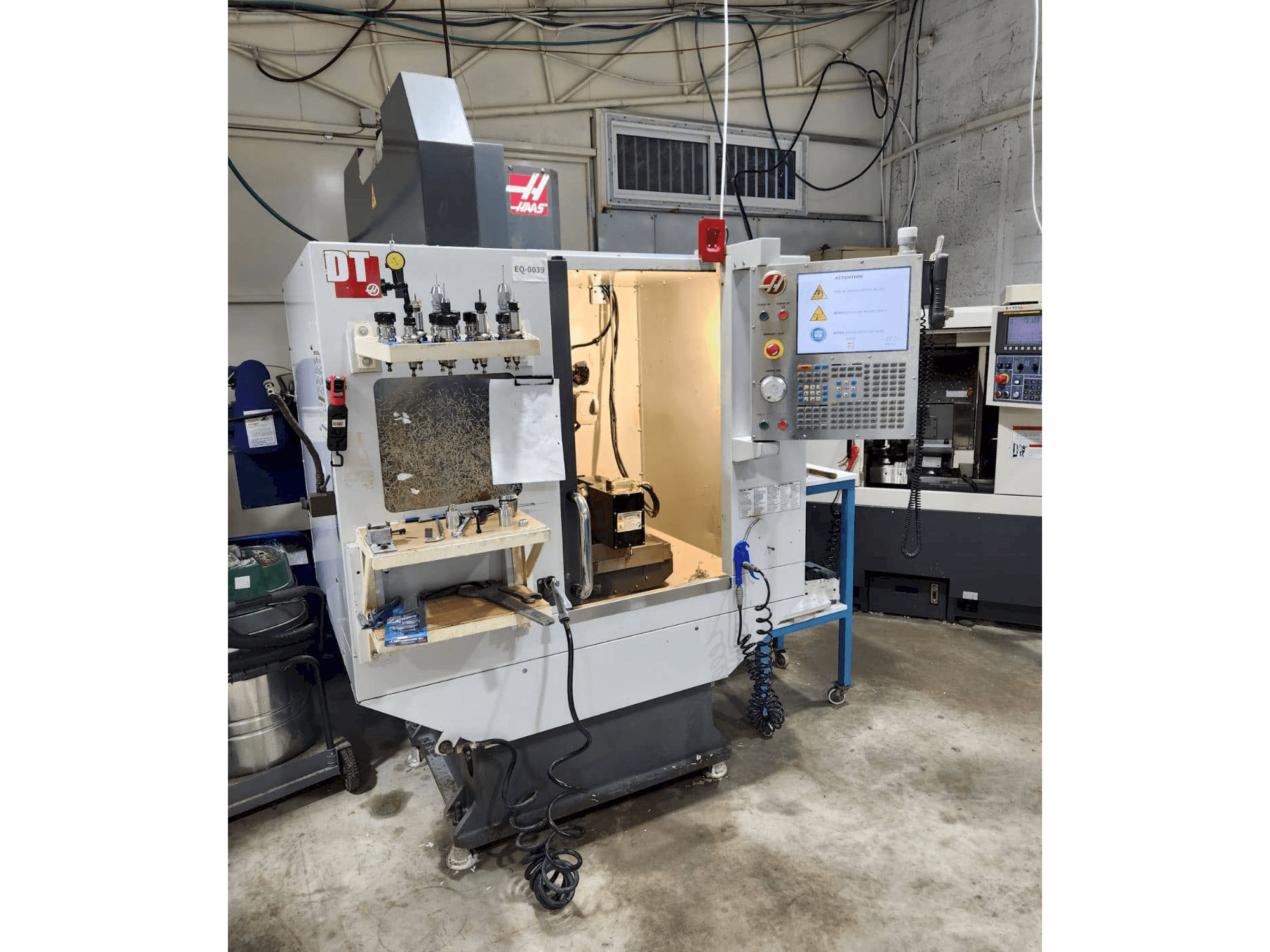 A HAAS DT-1 gép elölnézete