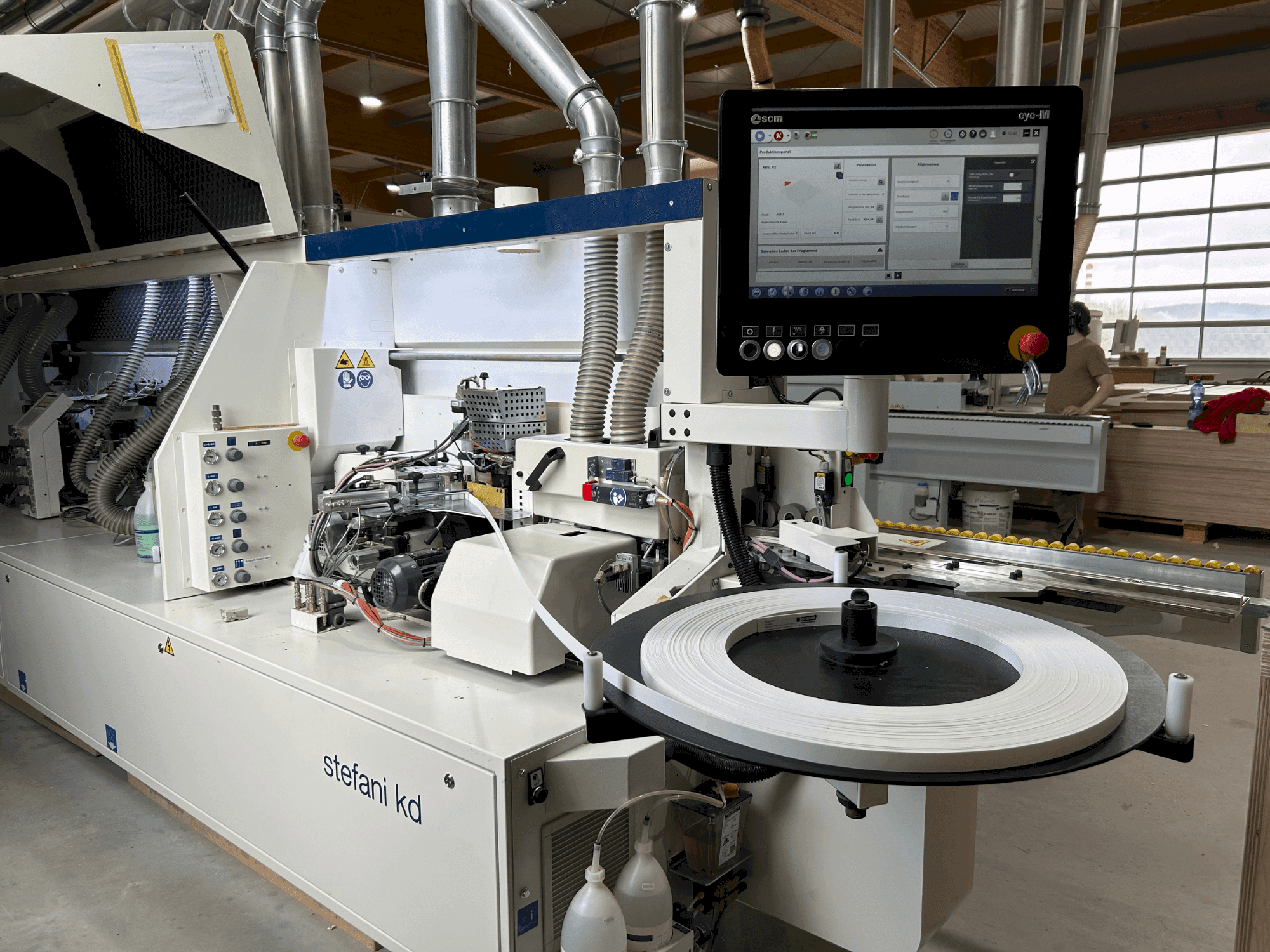 A SCM Stefani kd hp gép elölnézete